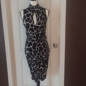 Black and White Dress